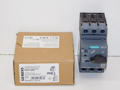 #ad New Siemens 3RV2411 1AA10 Sirius Circuit Breaker Module Unit in Box Made Germany $99.00