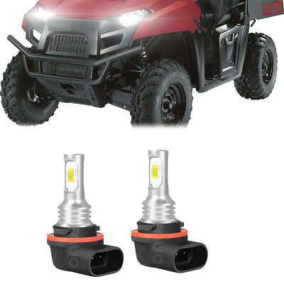 #ad Replacement For 4030061 Headlight Bulbs ATV Polaris models 30 30w 3 Prong White $18.79