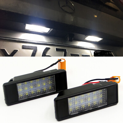 #ad 2PCS Canbus LED License Plate lights for Benz W639 Vito Viano W906 Sprinter $13.99