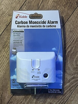 New Kidde Carbon Monoxide Alarm Model KN COB DP H Pin 900 0107 Plug In $20.00