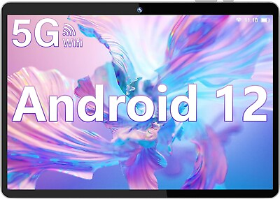 #ad 10.1quot; WIFI Tablet Android 12 HD 64GB Tablet Pad Quad Core Netflix Dual Camera $71.10