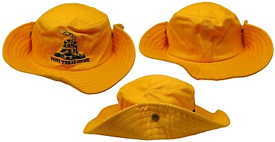 #ad Yellow Gadsden Tea Party Dont Tread on Me Bucket Hat Cap NRA Trump $12.88
