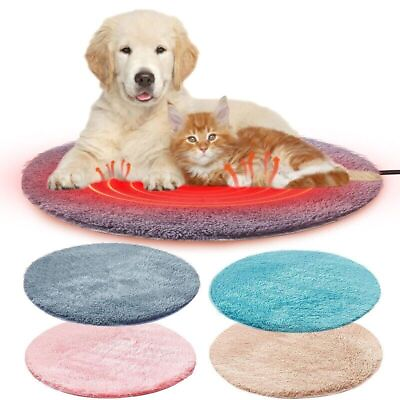 #ad 6W USB Electric Pet Heat Pad Heater Blanket Mat Dog Cat Warm Sleeping Bed 40CM C $18.89