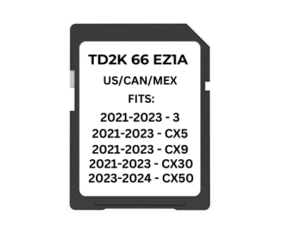 #ad MAZDA Navigation GPS SD Card TD2K66EZ1A FITS 2021 23 3 CX 5 CX 9 CX 30 CX 50 $39.95