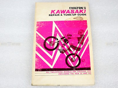 #ad Chilton#x27;s 6044 Kawasaki Repair amp; Tune Up Guide Two Stroke S2 H2 $14.99