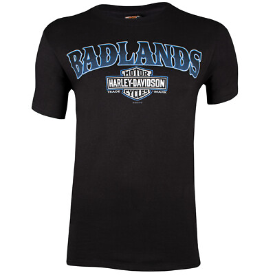 #ad Badlands Harley Davidson® Men#x27;s Homestead Short Sleeve T Shirt $22.95