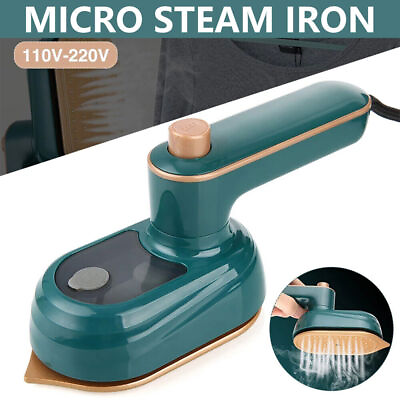 #ad Mini Portable Micro Steam Iron Machine Steamer Handheld Garment Clothes Ironing $15.99
