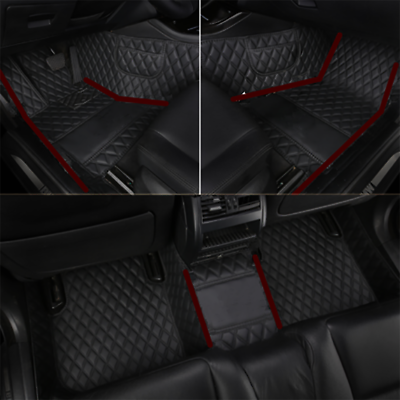 #ad For Dodge All Models Car Floor Mat Floor Pads Luxury Waterproof Floor Floor Mats $44.11