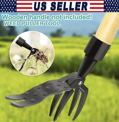 #ad Outdoor Weeder Stand Up Weed Puller Tool Claw Garden Root Remover Killer Easy US $9.49
