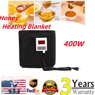 #ad 5 Gallon Honey Bucket Warmer Heating Blanket 110v 400 Watts For Honey Producers $122.55