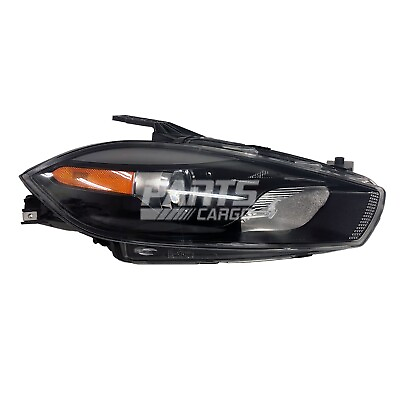#ad New Fits 2013 15 Dodge Dart CH2503240 Right RH Side Halogen Head Lamp Assembly $255.94