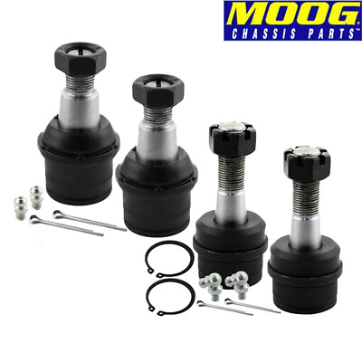 #ad MOOG Front Lower amp; Upper Ball Joints for Ford F 250 F 350 SD Excursion 4WD $89.35