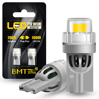 #ad Canbus LED License Plate Light Bulb Lamp 168 194 2825 2821 T10 Xenon White 6000K $8.98