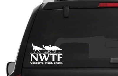 #ad NWTF LOGO National Wild Turkey Federation Pro 2a Hunting NRA Vinyl Decal Sticker $4.75