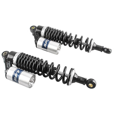 #ad 340mm 13 3 8quot; Rear Air Shock Absorbers Fit Street Bikes Scooters ATV Adjustable $88.02