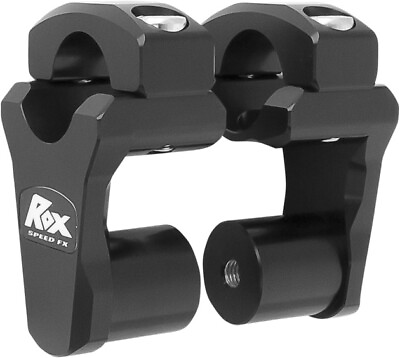 #ad Rox Speed FX Oversize Pivoting Risers For 1 1 8quot; Handlebar 2quot; Black $99.52