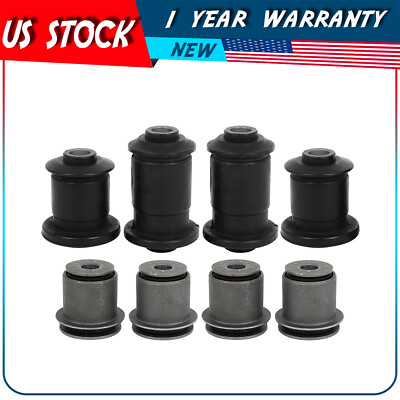 #ad 8pcs Front Lower Upper Control Arm Bushing For 2000 2006 Chevrolet Suburban 1500 $47.97