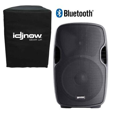 #ad Gemini AS 1500BLU Active Bluetooth DJ Speaker w 15quot; Woofer USB SD Bluetooth MP3 $188.40