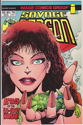 #ad Savage Dragon Issue #79 Comic Book. Eric Larsen. Superhero. Police. Image 2000 $3.99