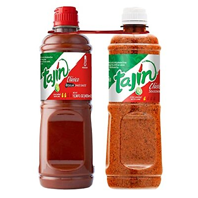 #ad #ad Clásico Seasoning 14oz and Tajín Mild Hot Sauce 15.38oz Bundle Pack of 2 $16.87