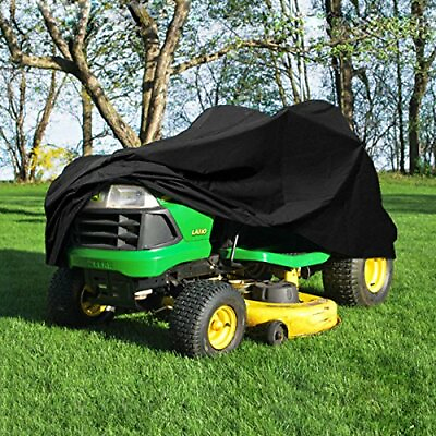 #ad Lawn Mower Tractor Cover Fit Decks up to 72quot; UV Resistant Waterproof Garden $19.89