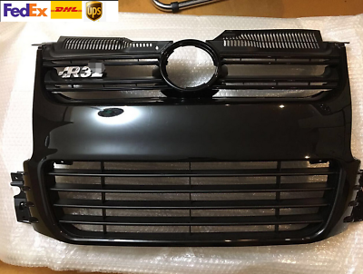 #ad For Volkswagon Golf 5 MK5 R32 Front Bumper black Mesh Grille Grill $259.00
