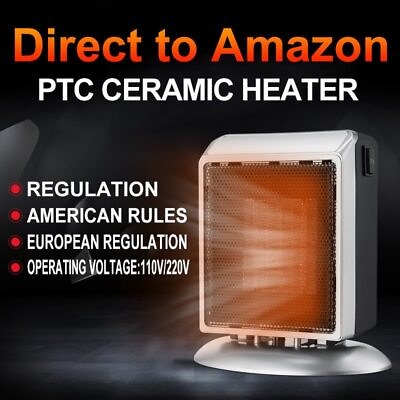 #ad Electric Heater 110 220V Room Heating Warmer 900W Mini Portable Warmer Machine $43.99