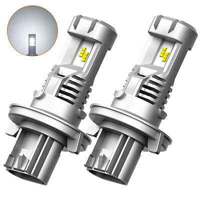 #ad 2X AUXITO LED H13 9008 Headlight Kit Hi Low Beam Bulbs White 6500K High Power $39.99