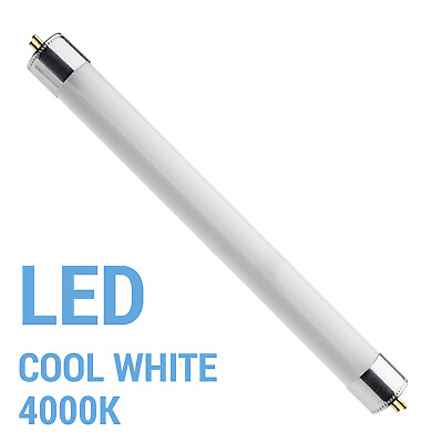 #ad 9quot; Inch LED Ballast Bypass F6T5 CW Shatter Proof 3W T5 G5 4000K Cool White $11.99