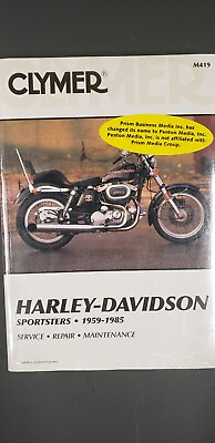 #ad Harley Davidson XLS Sportster 1959 1985 Clymer Workshop Manual Service Repair GBP 39.00