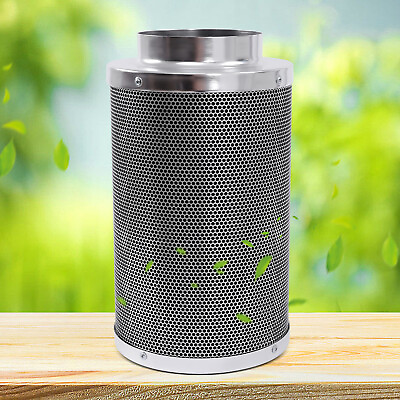 Air Carbon Filter 6quot; Activated Carbon RC412 Odor Control Hydroponics Grow Rooms $55.05