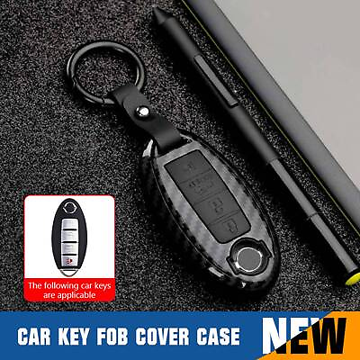 #ad ABS Carbon Keychains Key Cover Case For accessories amp;Nissan $11.38