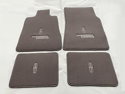 #ad For Lincoln Town Car Signature Limited Floor Mats carpet Gray Set of4 1998 2011 $151.99