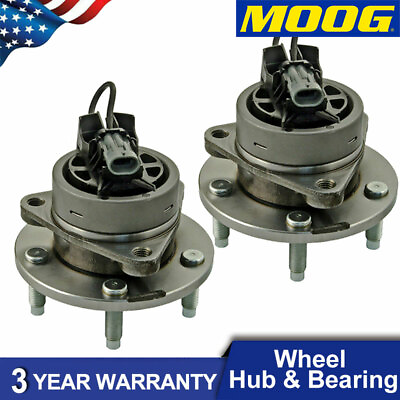#ad 2X MOOG Front Wheel Bearing Hub Assembly For Chevy HHR Cobalt Pontiac G5 w 5 Lug $124.32
