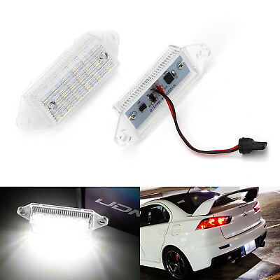 #ad #ad OEM Replace 18 SMD White LED License Plate Lamp Assy For 03 17 Mitsubishi Lancer $17.99