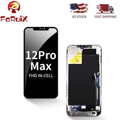 #ad LCD Screen for iPhone 12 Pro Max Replacement 3D Touch Display Digitizer Assembly $28.97