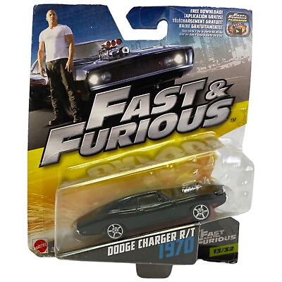 #ad Fast amp; Furious 1970 Dodge Charger R T 1:55 Car 2016 Mattel Sealed 13 32 $14.97