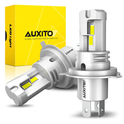 #ad AUXITO H4 100W LED Headlight Bulbs for Toyota Tacoma 2001 2015 Yaris 2006 2020 $34.75