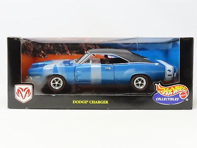 #ad 1:18 Scale Mattel Hot Wheels #21358 Diecast Car Dodge Charger SEALED $79.95