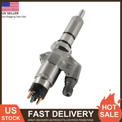 #ad For 2001 04 Chevy GMC 2500 3500 6.6L Duramax LB7 Diesel Fuel Injector 97720604 $122.89