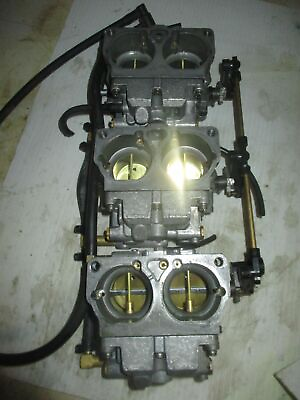 #ad Mercury 150hp 2 stroke outboard carburetor set 3326 828272 C $200.00