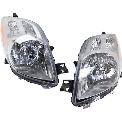 #ad #ad Headlight Headlamp Pair for Toyota Yaris Hatchback 06 07 08 $117.77