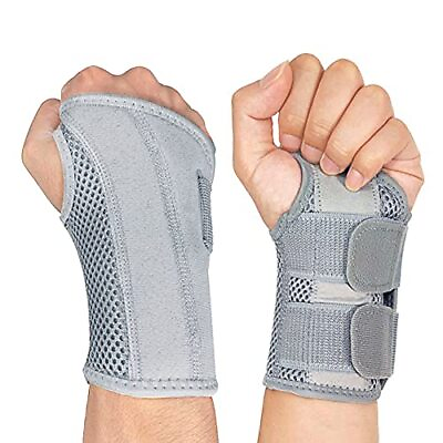 #ad NuCamper Wrist Brace Carpal Tunnel Right Left Hand for Men Women Pain Relief Ni $19.24