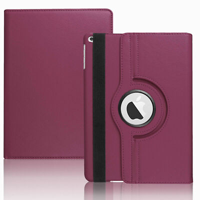 #ad For iPad 10th 9th 8th 7th 6 5th Gen Leather Smart Flip Case Rotating Stand Cover $13.34