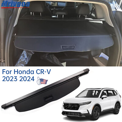 #ad Marretoo Cargo Cover For Honda CRV CR V 2023 2024 Trunk Cover Shield Retractable $69.99