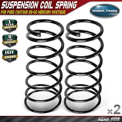 #ad 2x Coil Spring Set for Ford Contour Mercury Mystique 1995 2000 Rear Left amp; Right $44.99