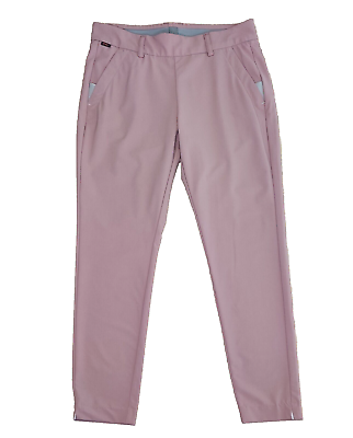 #ad KJUS Ice Light 7 8 Treggings Golf Pants SZ 36 SMALL PullOn Mauve Dusty Pink $179 $59.00