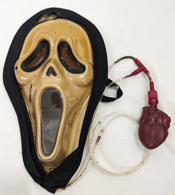 #ad Halloween Scream Mask Ghostface Blood Pump Heart $16.99