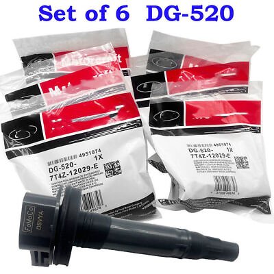 #ad #ad 6PCS Genuine DG 520 Motorcraft Ignition Coils For Ford Lincoln Mercury Mazda $84.99