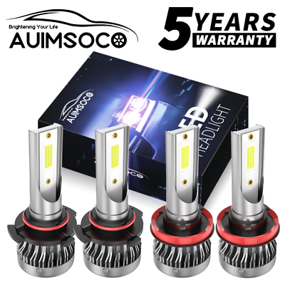 #ad 6000K LED Headlight Light Bulbs FOR 2009 2010 2011 2012 Dodge Ram 1500 2500 3500 $34.99